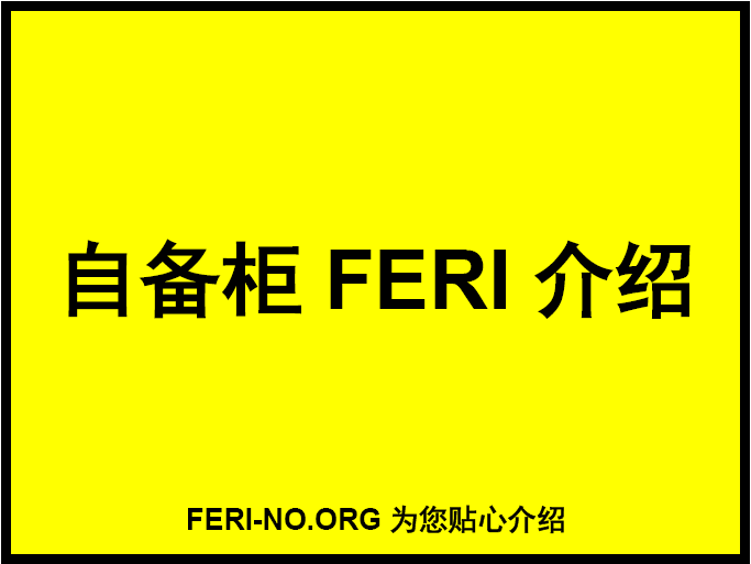 自备柜FERI介绍